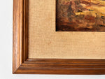 Load image into Gallery viewer, Italian Impressionist Oil On Board Painting, Ochre
