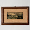 Italian Impressionist Oil On Board Painting, Blue