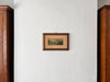Italian Impressionist Oil On Board Painting, Blue