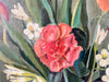 Oil On Board Floral Painting