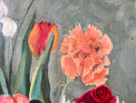Load image into Gallery viewer, Oil On Board Floral Painting
