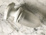 Load image into Gallery viewer, Vintage Circa 1930s French Ceramic Wall / Ceiling Light With Frosted Glass
