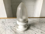 Load image into Gallery viewer, Vintage Circa 1930s French Ceramic Wall / Ceiling Light With Frosted Glass
