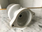 Load image into Gallery viewer, Vintage Circa 1930s French Ceramic Wall / Ceiling Light With Frosted Glass
