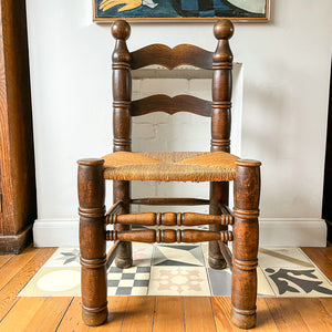 Set Of Four Vintage Dining Chairs In The Style Of Charles Dudouyt